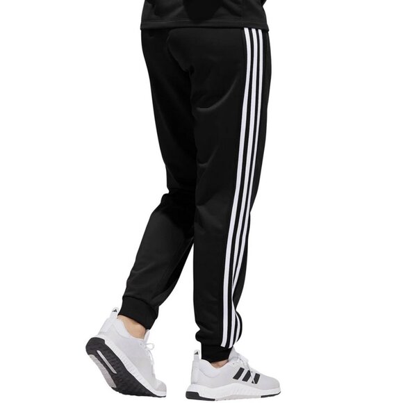 adidas Women's 3-Stripes 2pc Set Tracksuit Black Activewear Size S New - Picture 6 of 8